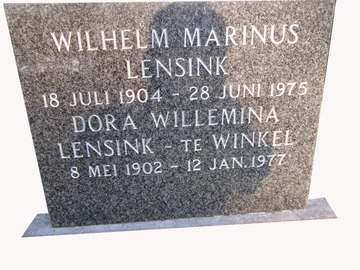 Wilhelm Marinus LENSINK