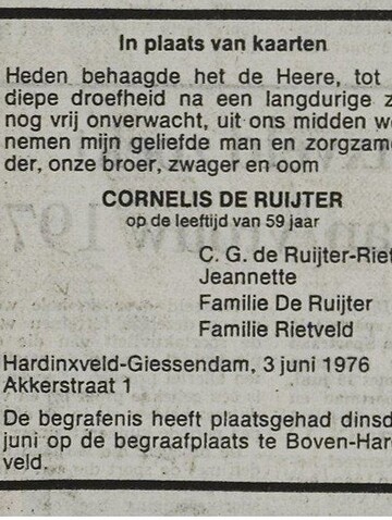 Cornelis de Ruijter