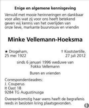 Minke Hoeksma