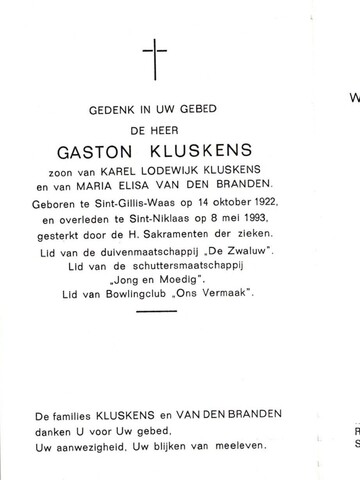 Gaston Kluskens