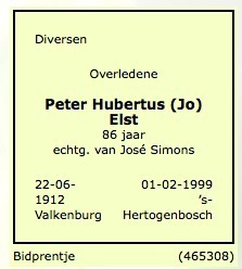 Peter Hubertus Joseph Elst