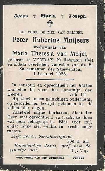 Peter Hubertus Muijsers