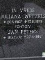 Maria Juliana Wetzels