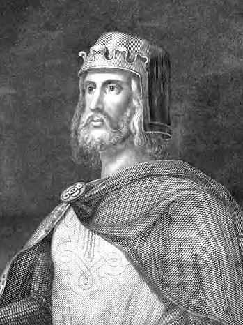 King Heinrich I / Henry The Fowler King of east Francia (germany) Duke of Saxony Deutschland, I (Sachsen)