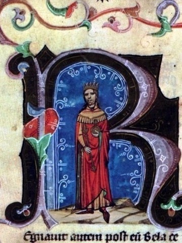 King Béla II "the Blind" King of Hungary and Croatia (1131+