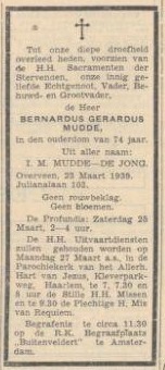 Bernardus Gerardus Mudde