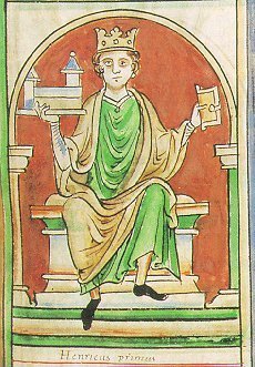 Henry I (Hendrik I van Engeland Henry Beauclerc) Fitzroy