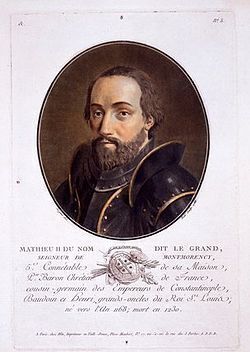 Mathieu Il 'Le Grand' de Montmorency
