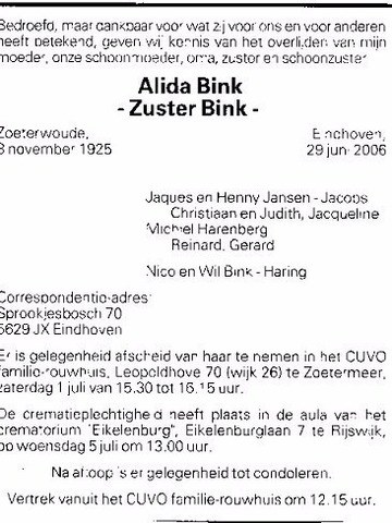 Alida Bink