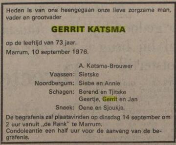 Gerrit Katsma