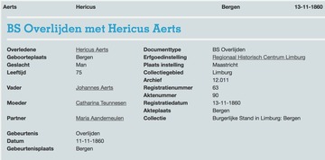 Henricus/Hendrik/Henrij 2 /Aerts Arts