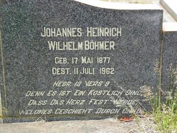 Johannes Heinrich WILHELM Böhmer