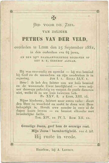 Petrus van der Veld