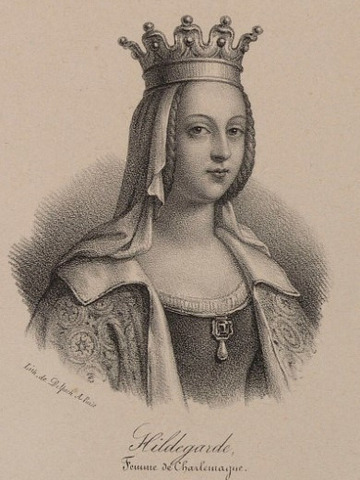 Hildegarde Childegarde Hildegardis Von Vinschgau