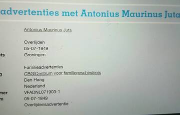 Antonius Maurinus Juta