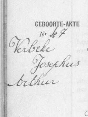 Josephus Arthur Verbeke