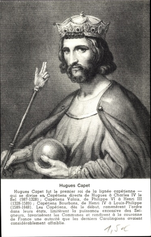 Hugo Koning van Frankrijk Capet