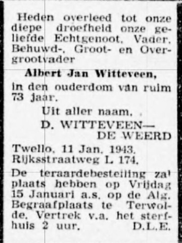 Albert Jan Witteveen