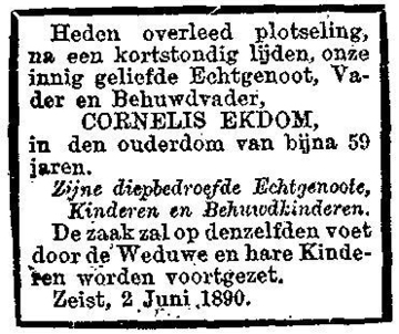 Cornelis EKDOM