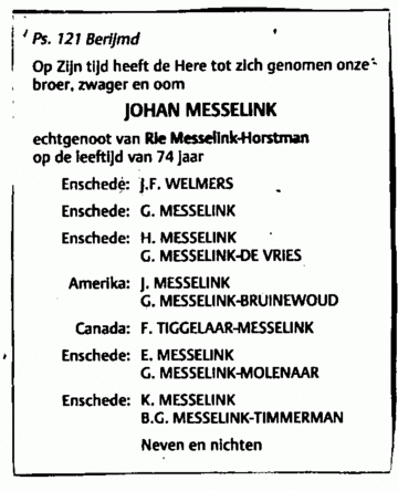 Johan MESSELINK
