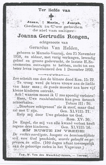 Johanna Gertrudis Rongen