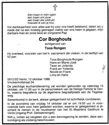 Cor Borghouts