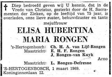 Elisa Hubertina Maria Rongen