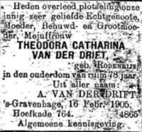 Theodora Catharina Roodenrijs