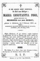 Maria Constantia Poos