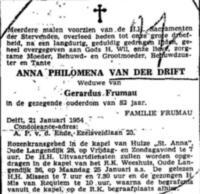 Anna Philomena van der Drift