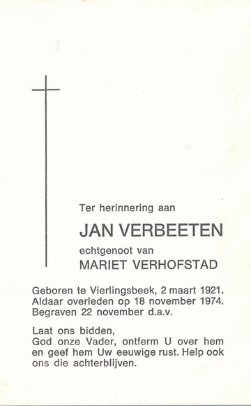 Jan Martien Josef Verbeeten