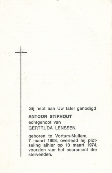 Antonius Wilhelmus Josephus Stiphout