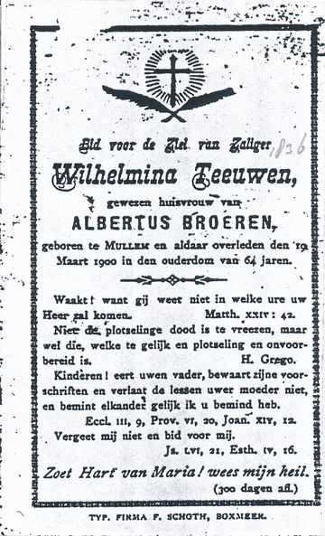 Anna Maria Wilhelmina Teeuwen
