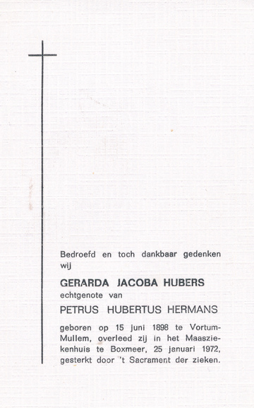 Gerarda Jacoba Hubers