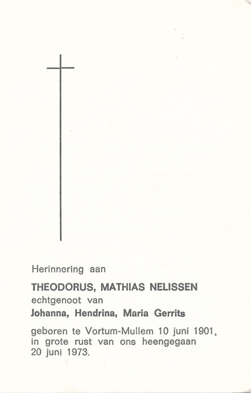 Theodorus Mathias Nelissen