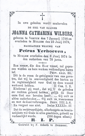 Joanna Catharina Wilbers