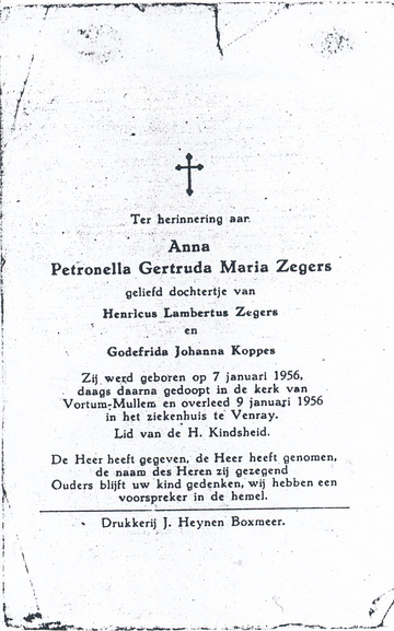 Anna Petronella Gertruda Maria Zegers