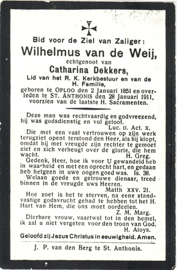 Wilhelmus van de Weij