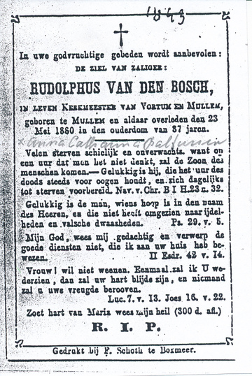 Rudolphus Petrus van den Bosch