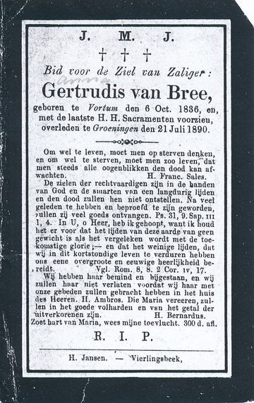 Anna Geertruij van Bree