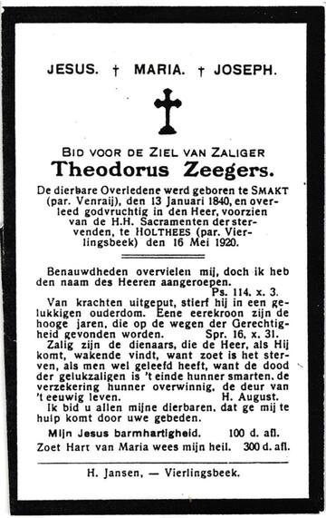 Theodorus Zeegers