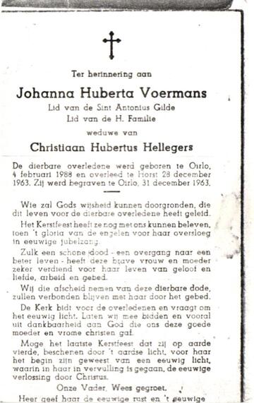 Johanna Huberta Voermans