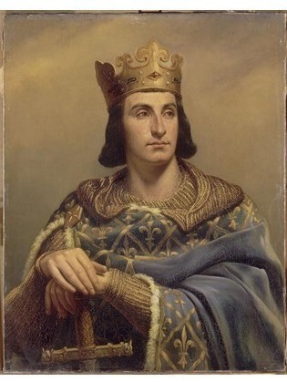 Roi (King) Philippe / Filips II Auguste 'Dieudonné' /de France Capet
