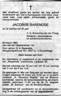 Jacobus Barendse