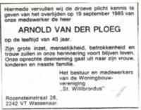 Arnoldus Leo Cornelis van der Ploeg