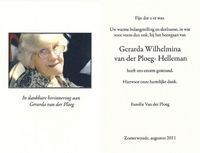 Gerarda Wilhelmina Helleman