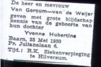 Yvonne Hubertine van Gorcum