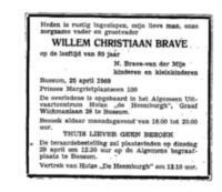 Willem Christiaan Brave