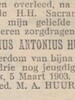 Wilhelmus Anthonius Huurman