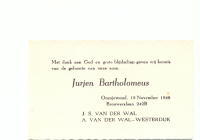 Jurjen Bartholomeus van der Wal